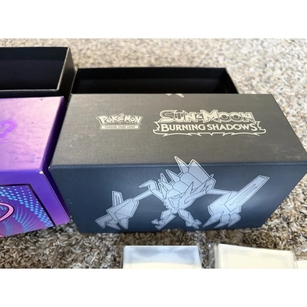 Pokemon Card Lot Reverse Holo Pikachu #28 Go + Lengendaries And Collectors Box